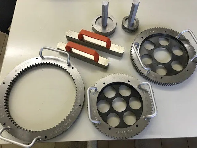 calibri scanalati su disegno